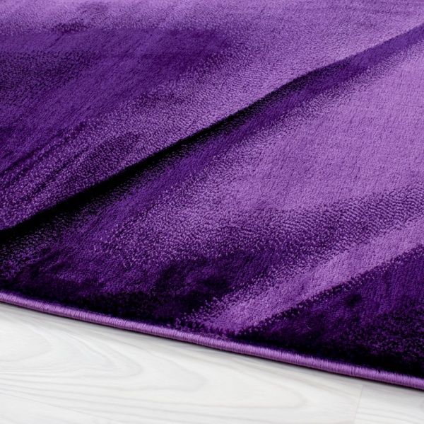 Miami Wave Modern Purple Rug